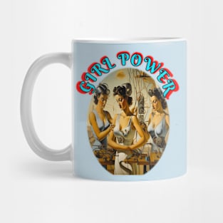 Girl Power retro Mug